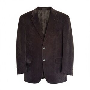 Gianfranco Ruffini Italy Mens Chocolate Brown Corduroy Sports Jacket 44S